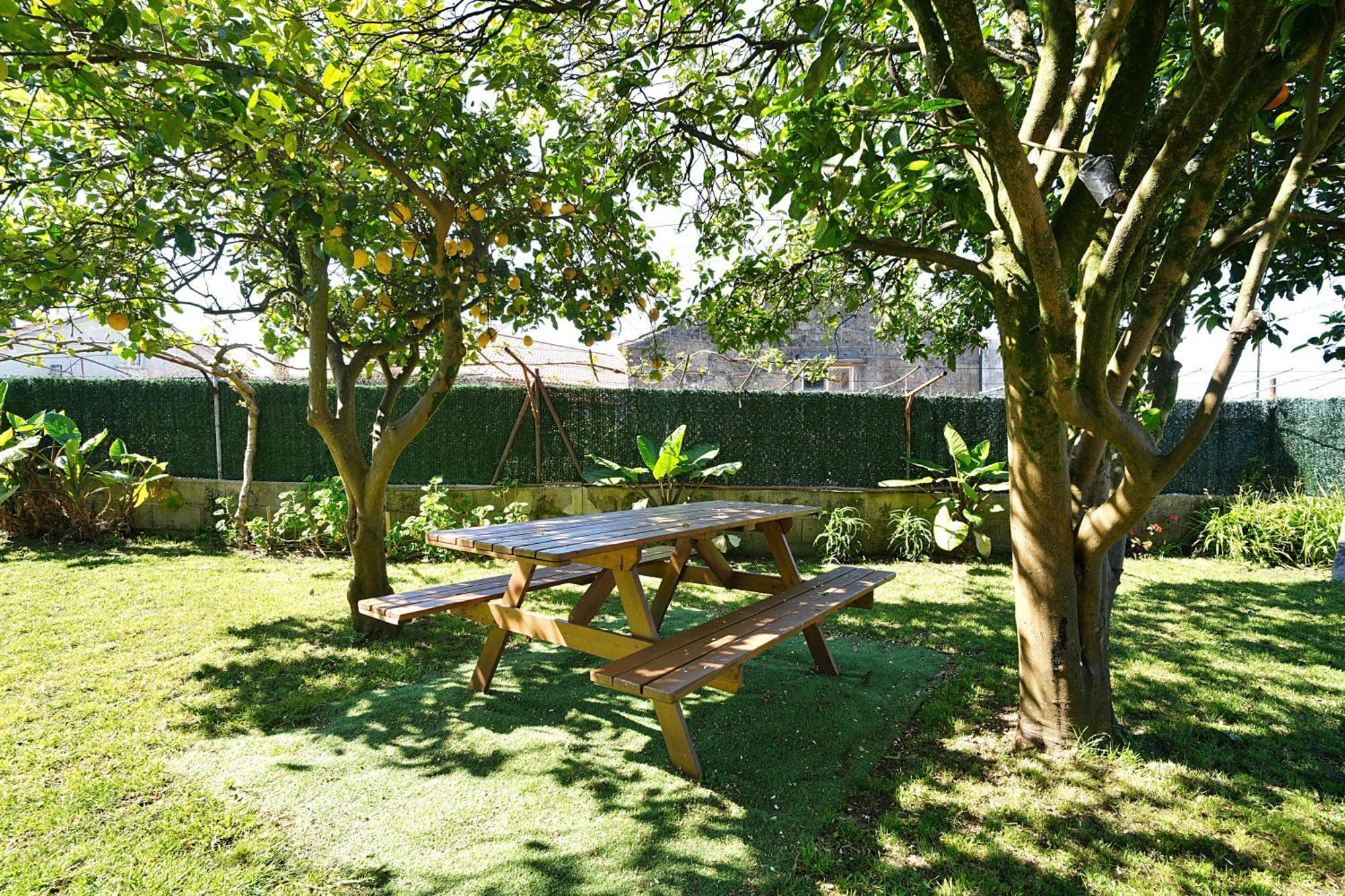 Casa Con Jardin En Vilanova De Arousa Pontevedra Ngoại thất bức ảnh